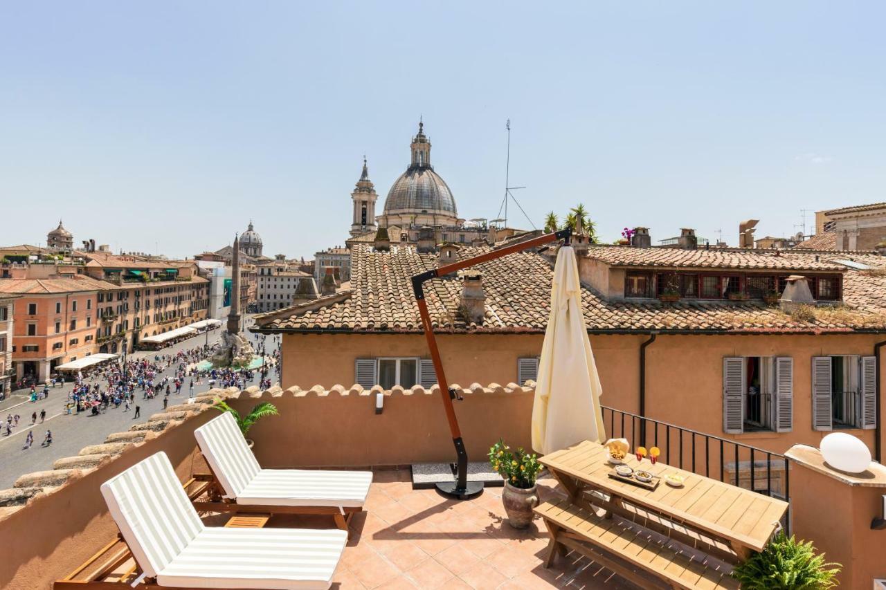 Апартаменти Presidential Penthouse Navona Рим Екстер'єр фото