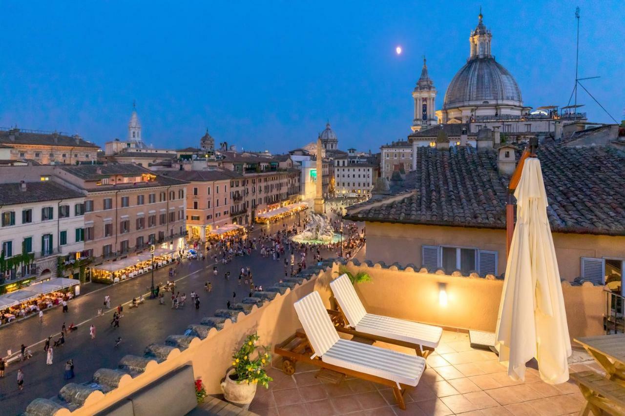 Апартаменти Presidential Penthouse Navona Рим Екстер'єр фото